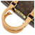 Borsa Boston Louis Vuitton Keepall 45 Monogram Marrone Monogramma  - vista 6