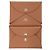 Hermès Hermes Calvi Duo Evercolor Kartenetui Braun - Ansicht 5