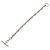 Hermès Hermes Chaine d'Ancre TPM 22-link Silver Charm Bracelet Plata - vista 3