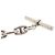 Hermès Hermes Chaine d'Ancre TPM 22-link Silver Charm Bracelet Plata - vista 9