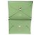 Monedero Calvi Duo en cuero Epsom verde Hermès - vista 6