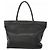 Borsa Tote Chanel in pelle di vitello martellata nera Nero