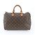 Louis Vuitton Monogram Speedy 35 Tote Bag Braun - Ansicht 3