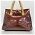 Borsa Tote Louis Vuitton Vernis Brentwood Bordò - vista 10