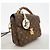 Borsa Louis Vuitton Monogram Pochette Metis MM Marrone - vista 2
