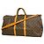 Louis Vuitton Monogram Keepall Bandoulière 60 Marrone