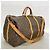 Louis Vuitton Monogram Keepall Bandoulière 60 Marrone - vista 2