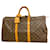 Louis Vuitton Boston Monogram Keepall 50 Marrone