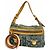 Borsa Louis Vuitton Monogram Denim Baggy PM Blu