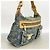 Borsa Louis Vuitton Monogram Denim Baggy PM Blu - vista 2