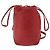 Saint Laurent Teddy Bucket Leather Small Rosso - vista 2
