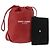Saint Laurent Teddy Bucket Leather Small Rosso - vista 3