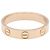 Anello Mini Love di Cartier in oro rosa 18K D'oro - vista 2