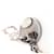 Orecchini Swing Chanel Coco Mark Medallion Argento D'oro  - vista 3