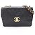 Borsa a tracolla Chanel Matelassé 34 Single Flap Nero