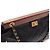Borsa Tote Chanel Matelassé Marrone Nero - vista 6