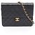 Borsa a tracolla Chanel Matelassé Single Flap Nero