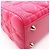 Borsa a 2 modi Christian Dior Lady Large Cannage Rosa - vista 6