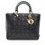 Borsa a 2 vie Christian Dior Dior Lady Large Cannage Nero