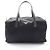 Borsa Tote Prada in nylon nero e pelle
