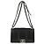 Chanel Boy Flap 3D Pleated Leather Old Medium Nero