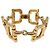 Bracciale GUCCI Horsebit in metallo Oro Auth 191123M D'oro - vista 2
