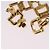 Bracciale GUCCI Horsebit in metallo Oro Auth 191123M D'oro - vista 6