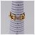 Bracciale GUCCI Horsebit in metallo Oro Auth 191123M D'oro - vista 7