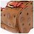 Bolsa Tote MCM Vicetos em PVC e couro marrom com detalhes dourados 2way Auth ki6729A - vista 15