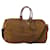 Borsa Boston PRADA Nylon 2way Marrone Argento Auth 189699