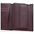 FENDI Zucca Canvas Trifold Wallet Nylon Leather Bordeaux Silver Auth am12141V - view 18