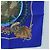 Hermès Sciarpa HERMES Carre 90 in seta blu « Grands Fonds» Autentica 190368M - vista 10