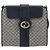 Borsa a Spalla GUCCI Micro GG Canvas Navy Gold Tone Auth ep15230 Blu navy - vista 13