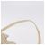 VALENTINO Borsa a Spalla con Coulisse in Pelle Avorio Auth BA14162V Crudo - vista 8