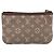 LOUIS VUITTON Monogram Idylle Pochette Cles Coin Purse Sepia M62996 Auth 194616 - vista 2