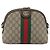 Borsa GUCCI GG Supreme Ophidia Sherry Line PVC Beige Oro 499621 Auth 194060 - vista 13
