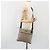 Borsa a tracolla GUCCI GG Supreme in PVC e pelle Beige Argento 141626 Auth ep15158 - vista 26