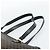 Céline Bolsa Tote CELINE Macadam Canvas PVC Couro Preto Ouro Auth 191826V Dourado - vista 8