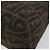 FENDI Zucca Canvas Mamma Baguette Bolsa de Ombro Lã Marrom Ouro Auth 192244V Dourado - vista 15