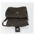 FENDI Zucca Canvas Mamma Baguette Bolsa de Ombro Lã Marrom Ouro Auth 192244V Dourado - vista 19