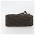 FENDI Zucca Canvas Mamma Baguette Bolsa de Ombro Lã Marrom Ouro Auth 192244V Dourado - vista 5