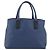 Bolso BOTTEGA VENETA de cuero Azul Negro Auth ka5382 - vista 13