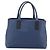 Bolso BOTTEGA VENETA de cuero Azul Negro Auth ka5382 - vista 2