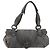 LOEWE Tote Bag Wildleder Grau Silber Auth 192813 Braun - Ansicht 13