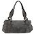 LOEWE Tote Bag Wildleder Grau Silber Auth 192813 Braun - Ansicht 2