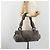 LOEWE Tote Bag Wildleder Grau Silber Auth 192813 Braun - Ansicht 25