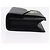 Clutch VALENTINO in pelle nera e oro Auth 191140 Nero D'oro - vista 4