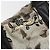 Borsa Tote Miu Miu in tela beige e oro Auth 193986 D'oro - vista 18
