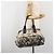 Borsa Tote Miu Miu in tela beige e oro Auth 193986 D'oro - vista 25