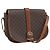 Céline Borsa a Spalla CELINE Macadam Canvas PVC Pelle Marrone Oro Auth 194551 D'oro